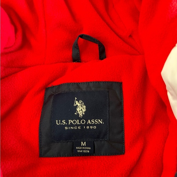 U.S. POLO ASSN. Polar Fleece Jacket men’s coat new condition - Picture 7 of 8